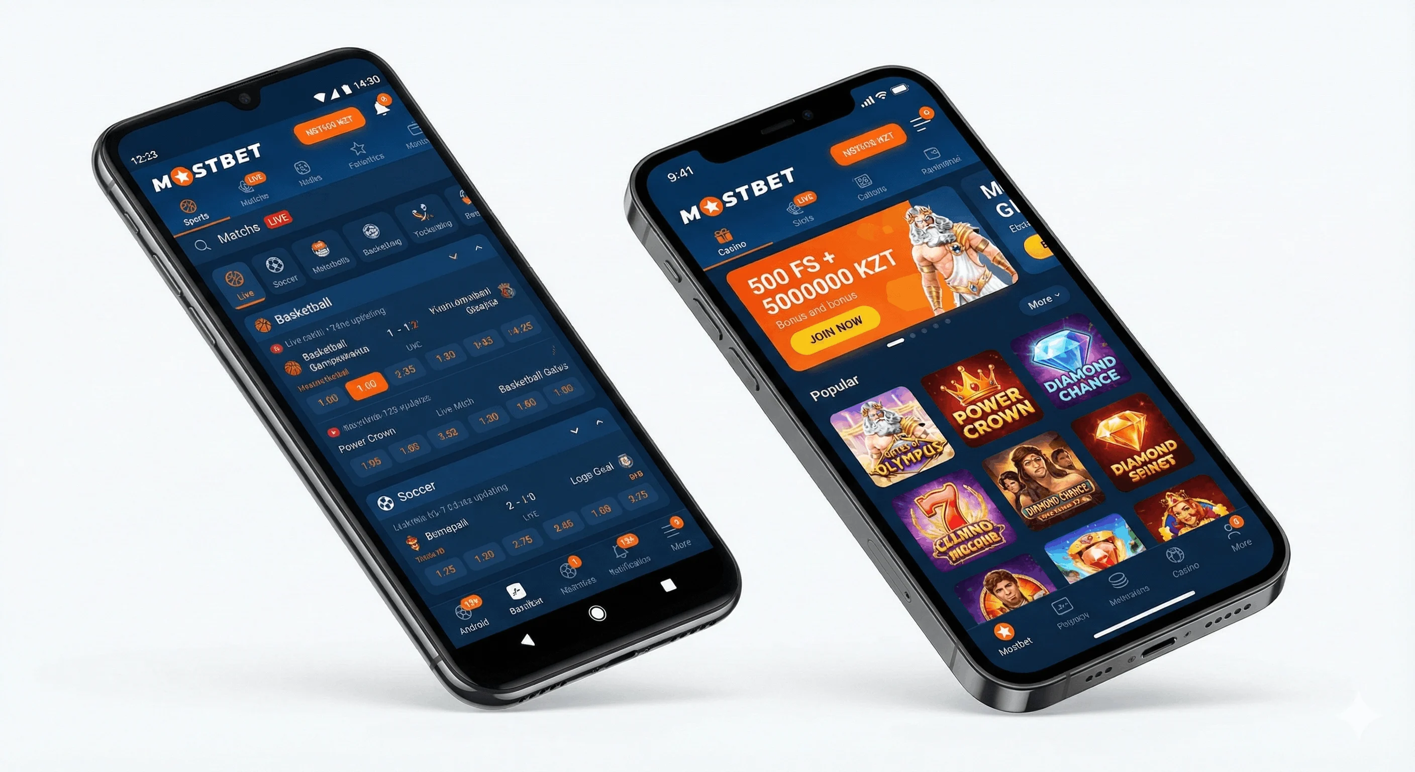 Mostbet приложение - Версии для Android и iOS